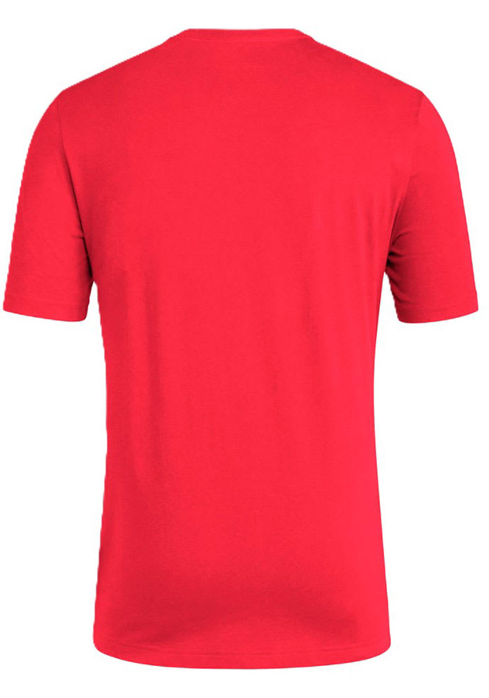 Adidas Red Rutgers Scarlet Knights Fresh Locker Wordmark Short