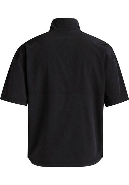 Adidas Kansas Jayhawks Mens Black Coach Sideline Short Sleeve Jacket