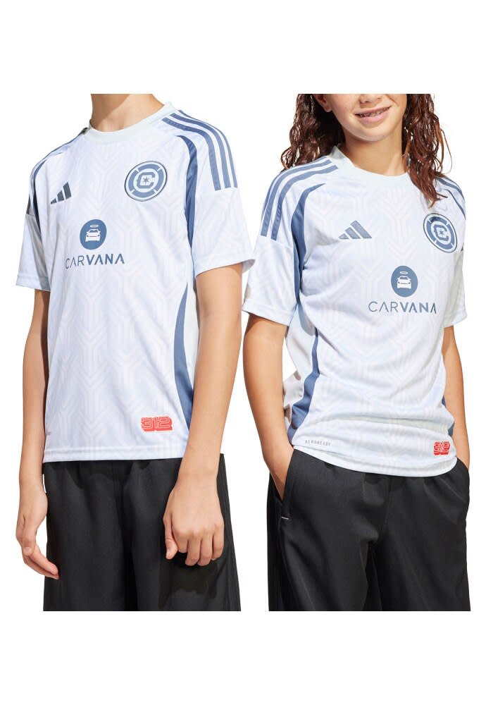 Adidas Chicago Fire Youth LIGHT BLUE 25/26 Away Replica Soccer