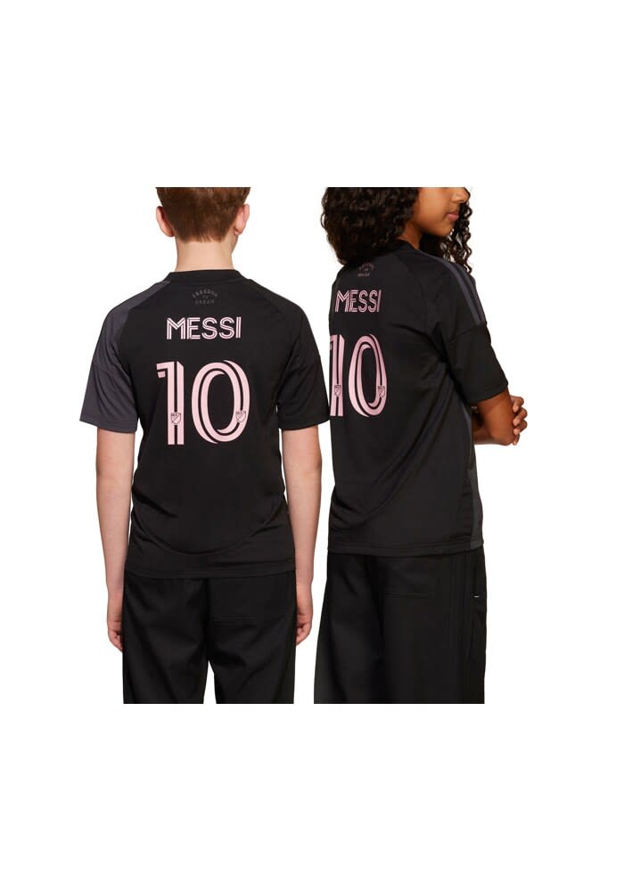 Lionel Messi Adidas Inter Miami CF Youth BLACK 25/26 Away