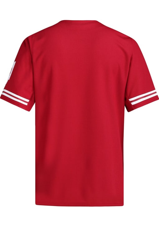 Adidas Indiana Hoosiers Mens Cardinal Replica Baseball Jersey