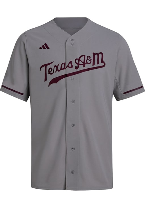 Adidas Texas A&M Aggies Mens GREY Replica 148505755
