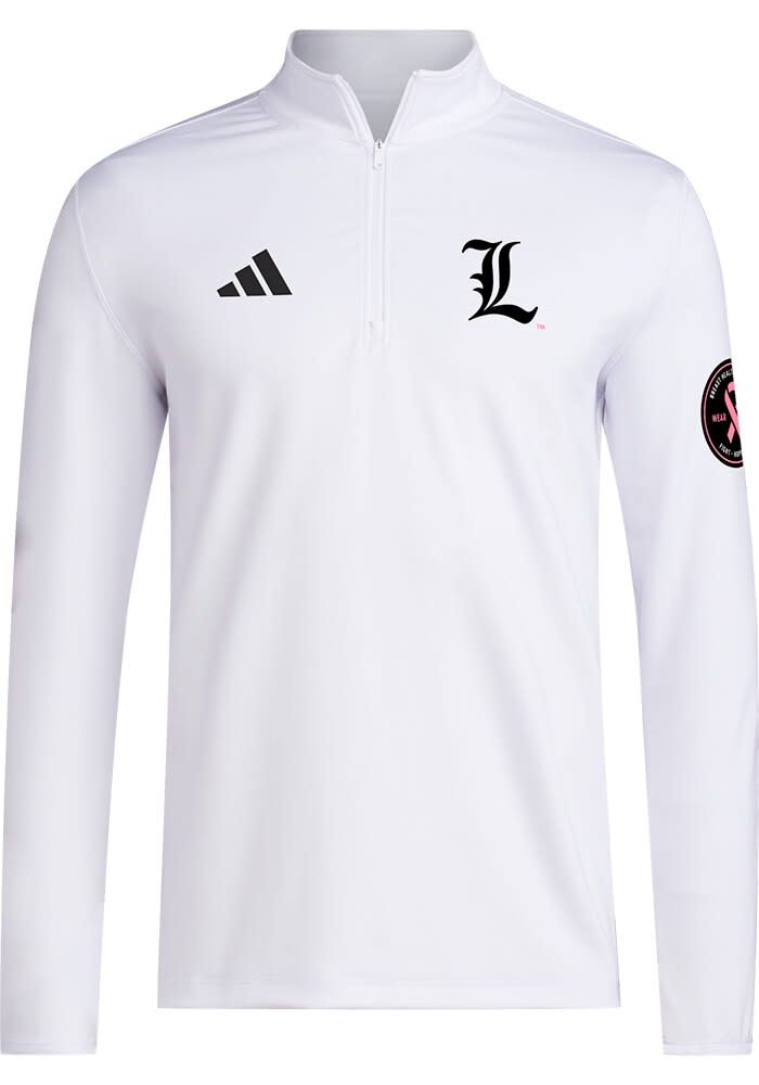 Adidas Louisville Cardinals Mens White BHA Pullover - 148505824