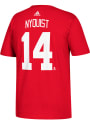 Gustav Nyquist Detroit Red Wings Red Name and Number Player Tee