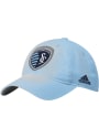 Sporting Kansas City Adidas Sandblasted Adjustable Hat - Light Blue