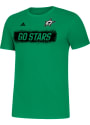 Dallas Stars Adidas Spray It On T Shirt - Kelly Green