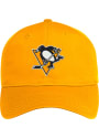 Pittsburgh Penguins Adidas Coach Slouch Adjustable Hat - Yellow