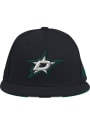 Dallas Stars Adidas Baseball Fitted Hat - Black