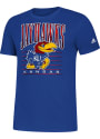 Kansas Jayhawks Adidas Highend Deadstock Amplifier T Shirt - Blue