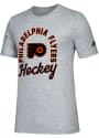 Philadelphia Flyers Adidas Rink Arch T Shirt - Grey