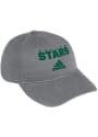 Dallas Stars Adidas Wordmark Adjustable Hat - Grey