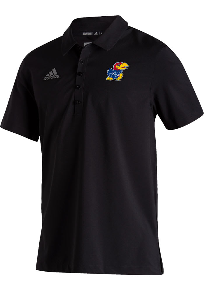 Adidas Kansas Jayhawks Mens Playoff Pack BLACK Short Sleeve
