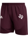 Texas A&M Aggies Adidas Sideline Training Shorts - Maroon