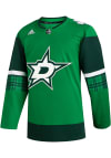 Main image for Adidas  Dallas Stars Mens Green St Patricks Day Authentic Hockey Jersey