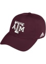 Texas A&M Aggies Adidas Coach Slouch Adjustable Hat - Maroon