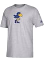 Kansas Jayhawks Youth Adidas 1912 Vault Mascot T-Shirt - Grey