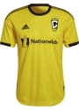 Columbus Crew Adidas 2022 Home Authentic Soccer - Yellow