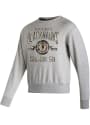 Chicago Blackhawks Adidas Vintage Crew Crew Sweatshirt - Grey