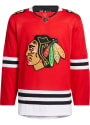 Chicago Blackhawks Adidas Home Authentic Hockey Jersey - Red