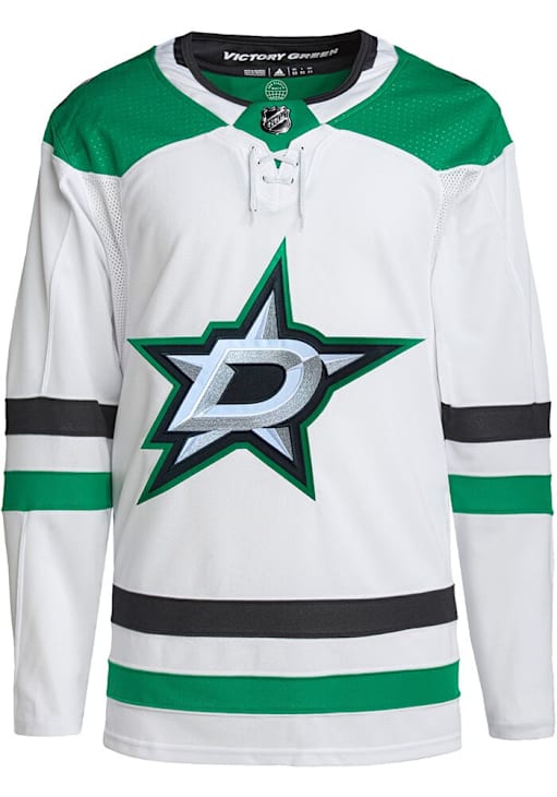 Adidas Dallas Stars Mens White Away Authentic Hockey Jersey 14859371