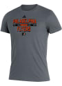 Philadelphia Flyers Adidas Block Line T Shirt - Grey