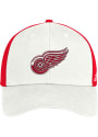 Detroit Red Wings Adidas 2T Structured Adjustable Hat - White