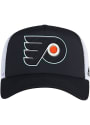 Philadelphia Flyers Adidas Foam Trucker Adjustable Hat - Black