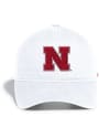 Nebraska Cornhuskers Adidas Slouch Adjustable Hat - White