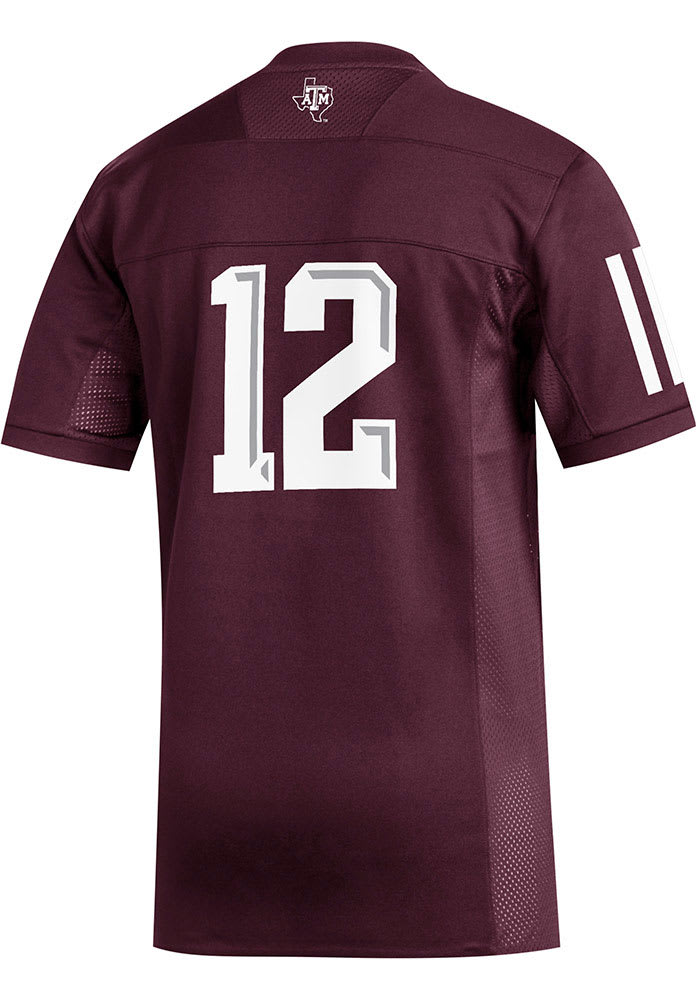 maroon youth football jersey