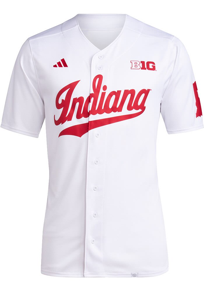 adidas baseball jersey white