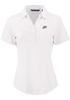 Main image for Womens Purdue Boilermakers White Cutter and Buck Forge Eco Polo Short Sleeve Polo Shirt