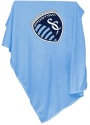 Sporting Kansas City Embroidered Team Logo Sweatshirt Blanket