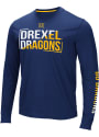 Drexel Dragons Colosseum Lutz T Shirt - Navy Blue