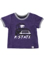 K-State Wildcats Infant Colosseum Mud Flap T-Shirt - Purple