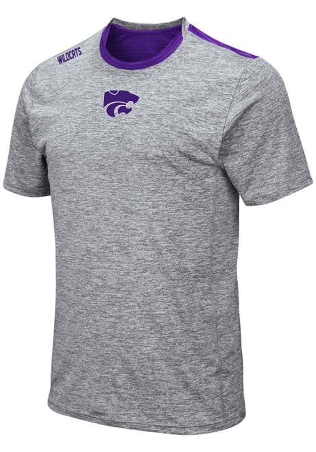 K-State Wildcats Grey Colosseum Bart Short Sleeve T Shirt