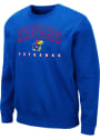 Kansas Jayhawks Colosseum Comic Crew Sweatshirt - Blue