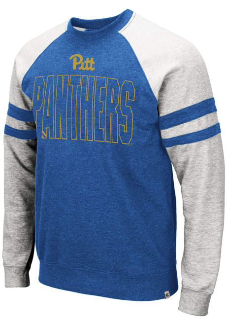 Mens Pitt Panthers Blue Colosseum Oh Fashion Sweatshirt