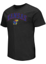 Kansas Jayhawks Colosseum Mason Slub T Shirt - Black