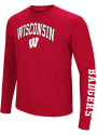 Wisconsin Badgers Colosseum Jackson T Shirt - Red