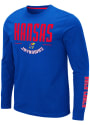 Kansas Jayhawks Colosseum Streetcar T Shirt - Blue