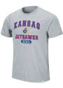 Kansas Jayhawks Colosseum Wyatt T Shirt - Grey