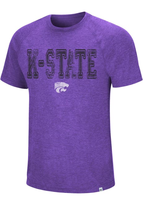 K-State Wildcats Purple Colosseum Perd Short Sleeve T Shirt