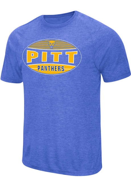 Pitt Panthers Blue Colosseum Jenkins Short Sleeve T Shirt