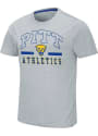 Colosseum Pitt Panthers Grey Ducky Tie Tee
