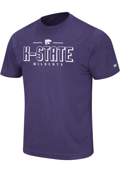 K-State Wildcats Purple Colosseum Hooked Short Sleeve T Shirt