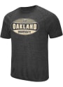 Oakland University Golden Grizzlies Colosseum Jenkins T Shirt - Black