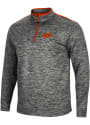 Oklahoma State Cowboys Colosseum Brooks 1/4 Zip Pullover - Charcoal
