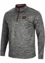 Temple Owls Colosseum Brooks 1/4 Zip Pullover - Charcoal