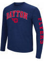 Dayton Flyers Colosseum Jackson T Shirt - Navy Blue