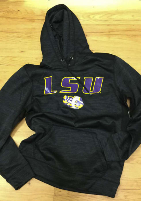 LSU Tigers Colosseum Black Showtime Hood